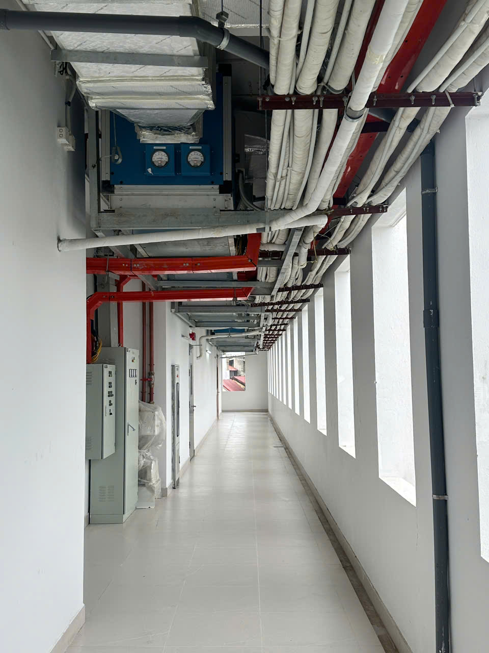 Phòng mổ và hành lang sạch - Sử dụng Ahu treo trần