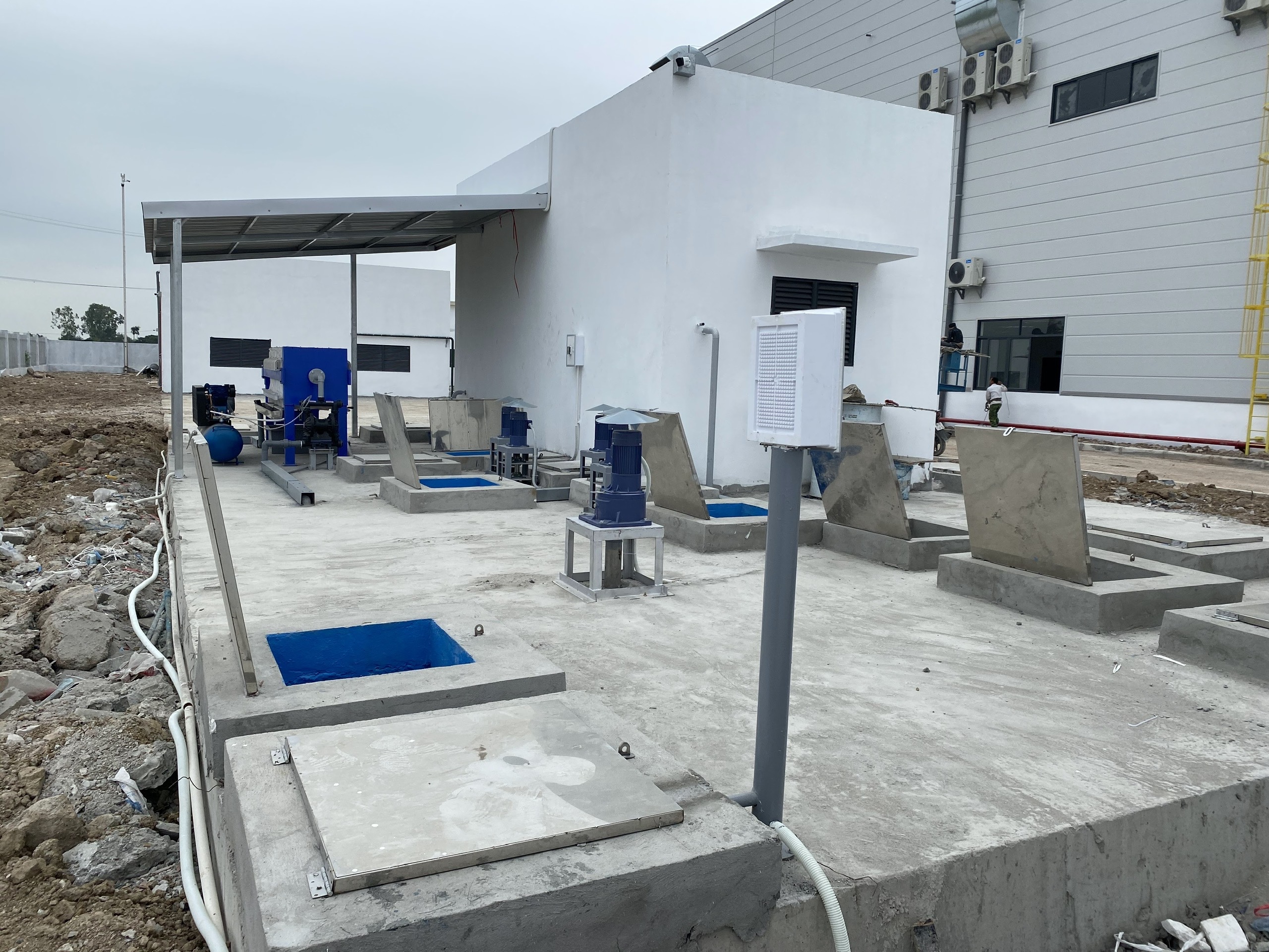 HỆ THỐNG XLNT DUNG TÍCH 50-150 M3/NGĐ