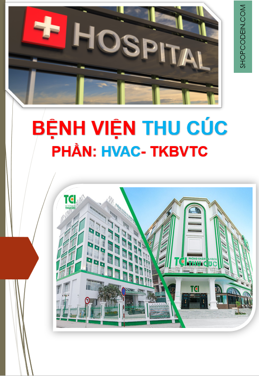 Bệnh viện Thu Cúc | HVAC - Điều hòa thông gió | TKBVTC