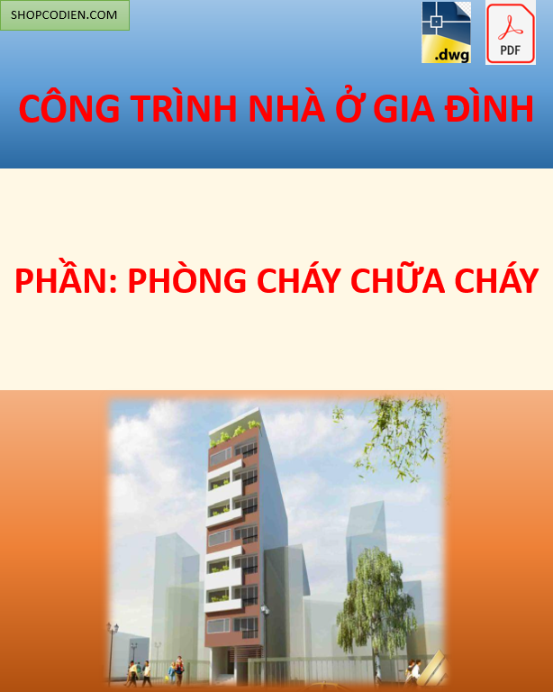 Hồ sơ PCCC nhà ở gia đình 8 tầng