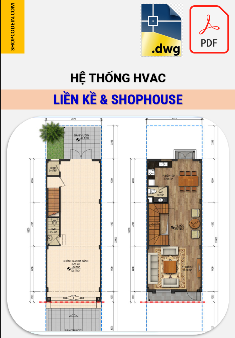 Nhà liền kề + Shophouse