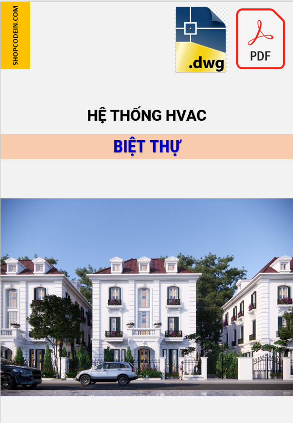 Điều hoà thông gió Shophouse ở Hà nội