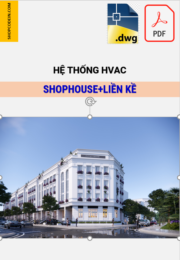 Điều hoà thông gió Shophouse ở Hà nội