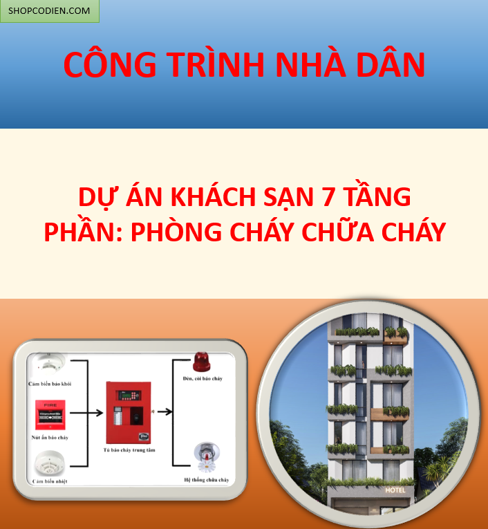 Hồ sơ PCCC Khách sạn 7 tầng