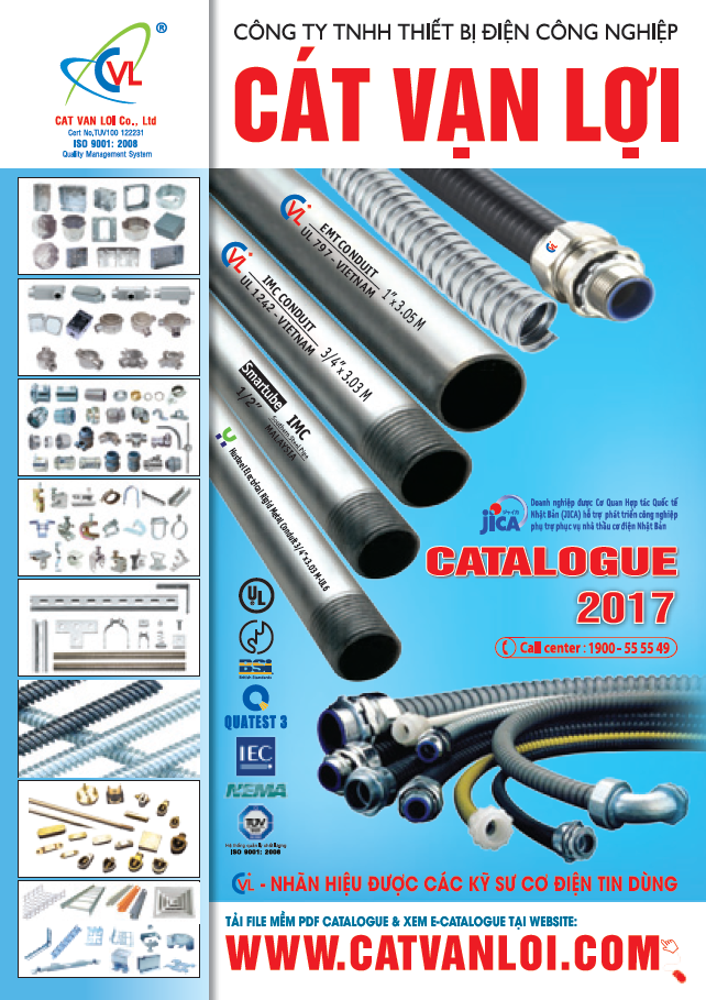 Catalogue thiết bị điện công nghiệp | Cát Vạn Lợi