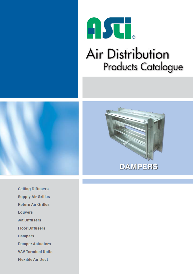 Catalogue Asli | Van gió | Dampers