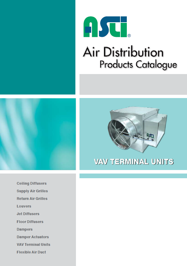 Catalogue Asli | Van VAV| VAV Terminal Units