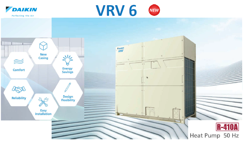 Catalogue điều hoà trung tâm VRV 6 - Daikin - 2023