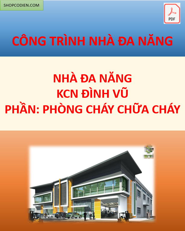 Hồ sơ PCCC nhà điều hành Cảng Đình Vũ-PDF