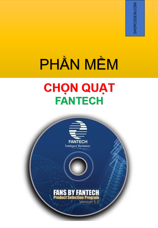 Phần mềm chọn quạt hãng Fantech