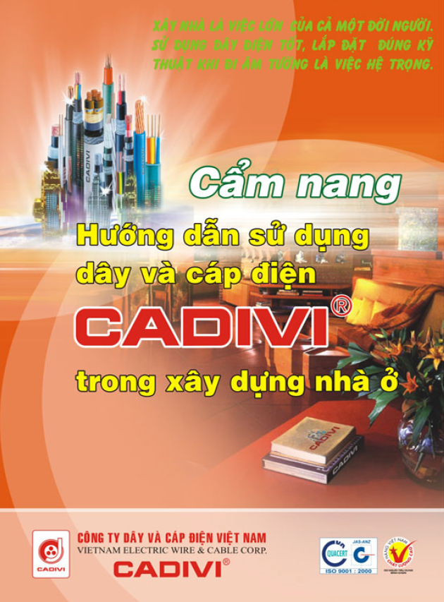 Cẩm nang chọn lựa dây và cáp điện | Cadivi