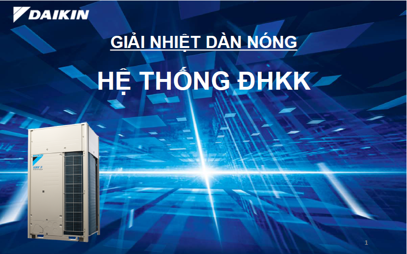 Phân tích giải nhiệt dàn nóng VRV | Daikin