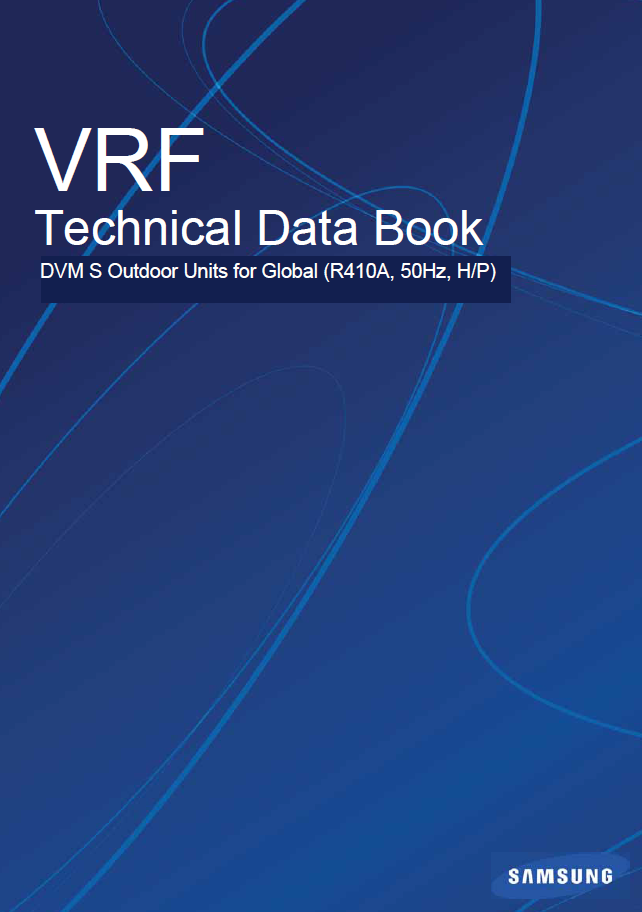 Sách kỹ thuật điều hòa VRF Sam Sung| Technical data book Sam Sung | DVM