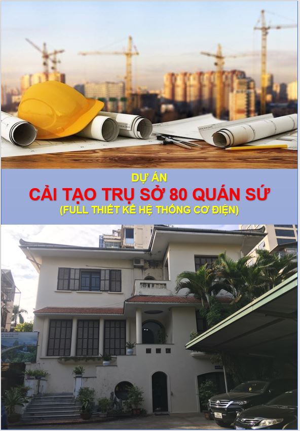 CẢI TẠO VĂN PHÒNG 80 QUÁN SỨ|AUTOCAD