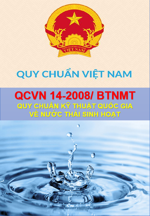 QCVN 14-2008/ BTNMT | Quy chuẩn kỹ thuật quốc gia về nước thải sinh hoạt